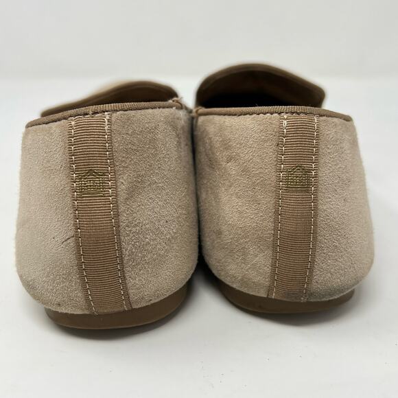 Birdies The Starling Suede Tan Loafers Women's 8.5 Casual Minimalist Work - Picture 5 of 9